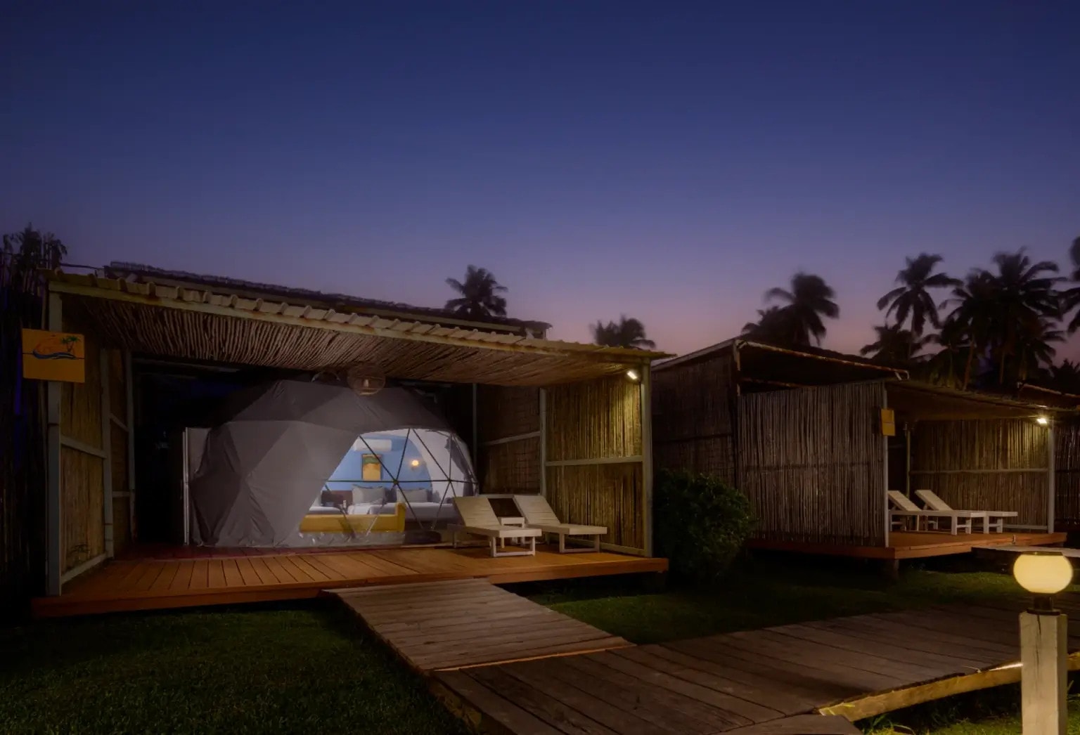 Deluxe Double Sea View - evening